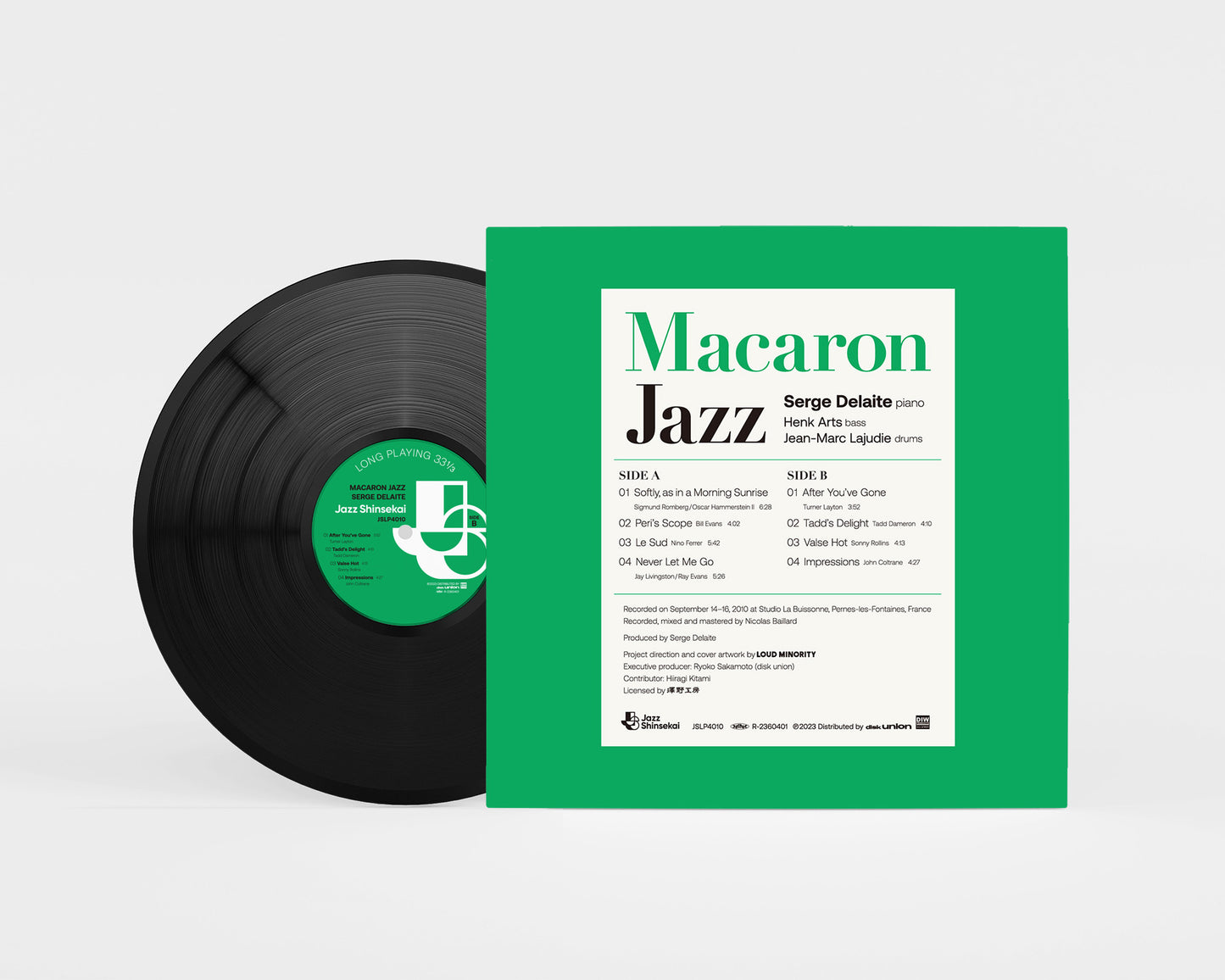 MACARON JAZZ (LP) - SERGE DELAITE TRIO