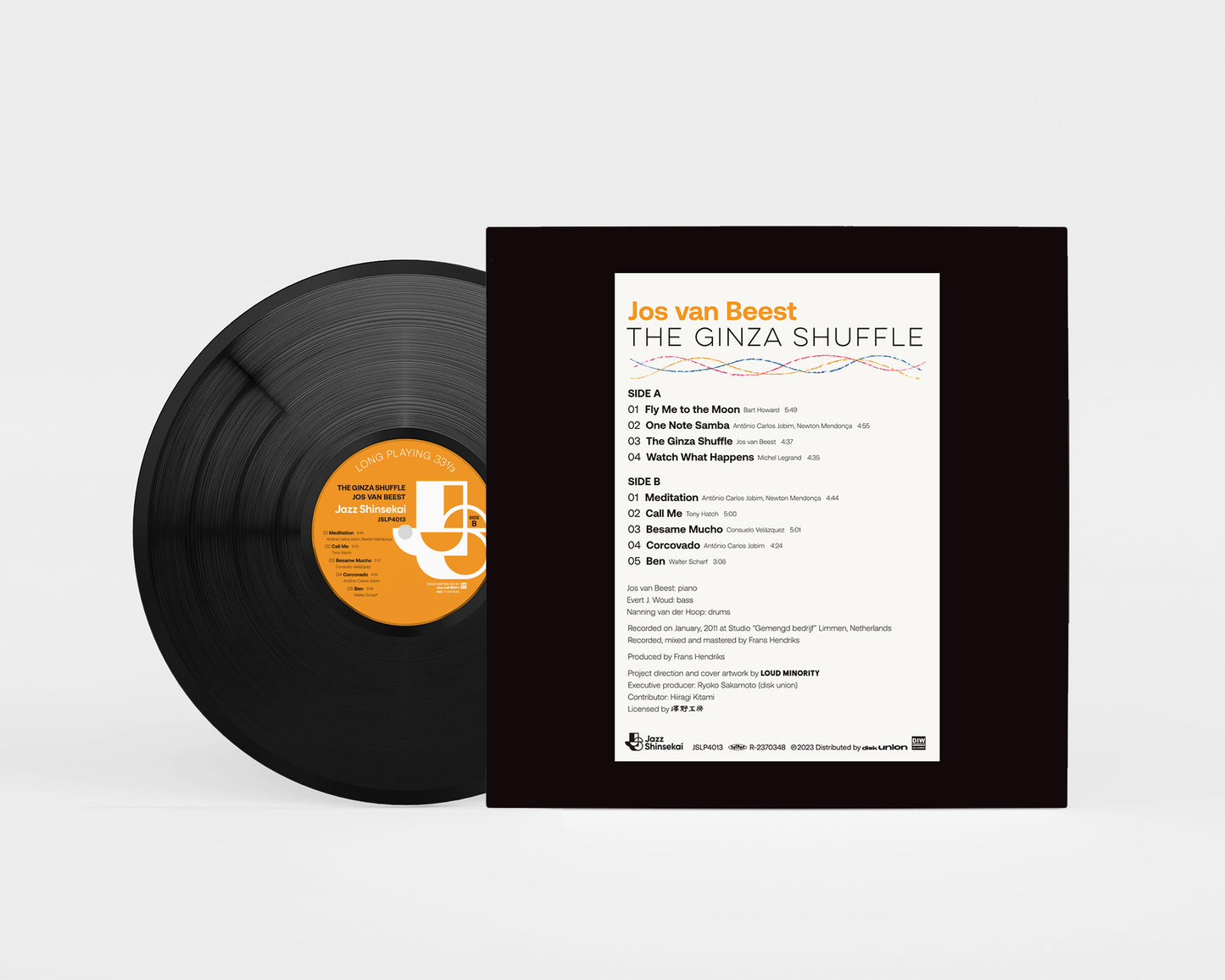 THE GINZA SHUFFLE (LP) - JOS VAN BEEST TRIO