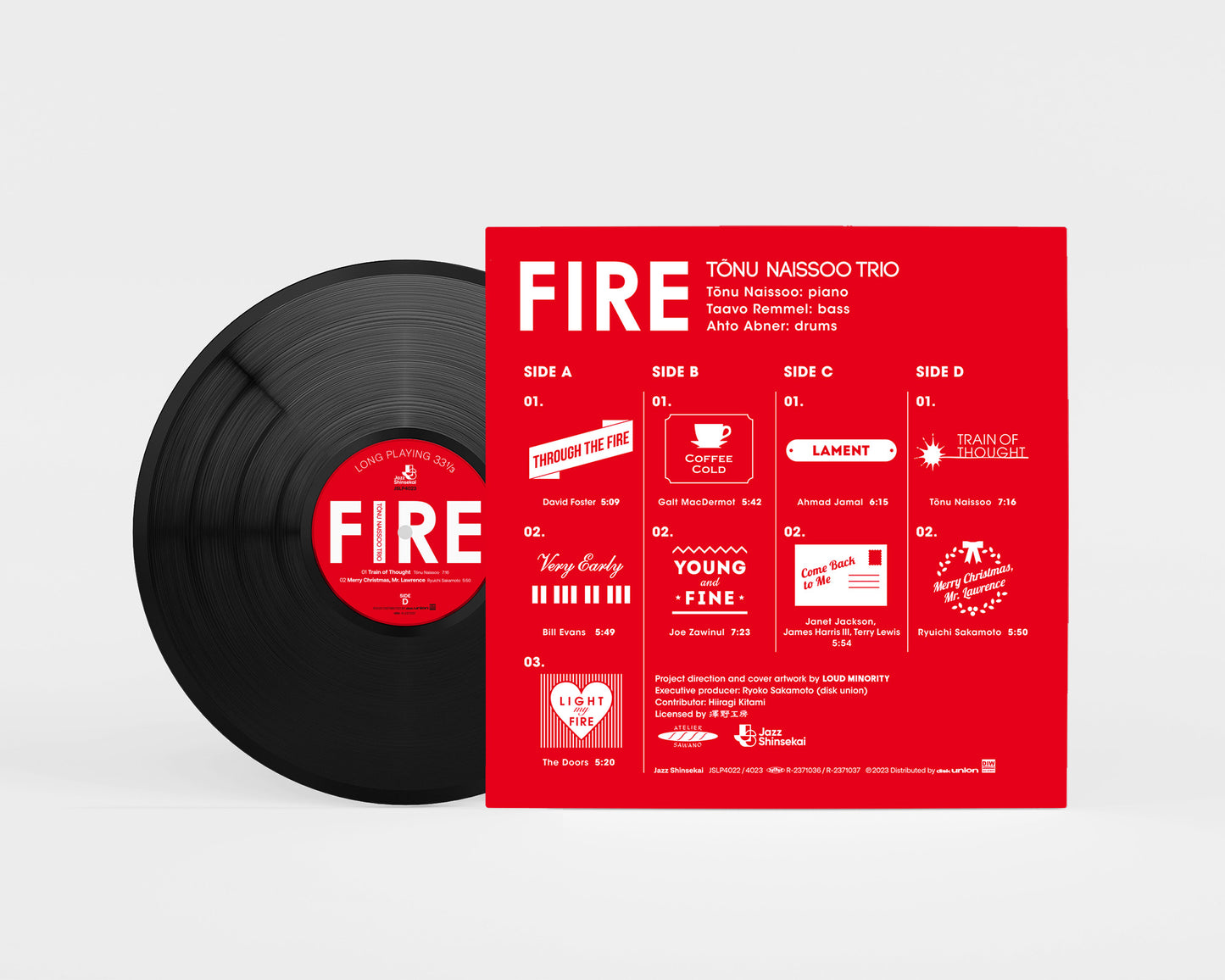 FIRE (LP) - TONU NAISSOO TRIO