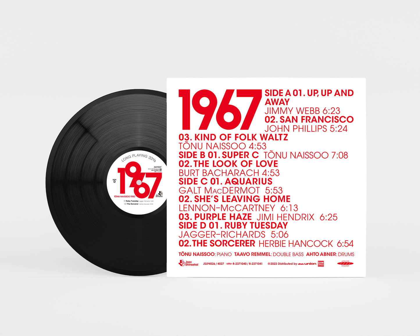 1967 (LP) - TONU NAISSOO TRIO