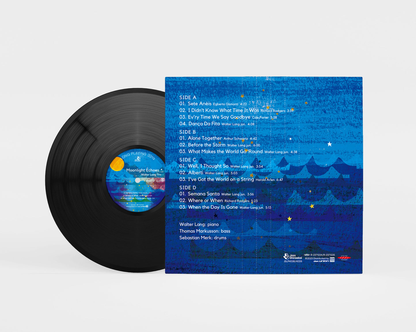 MOONLIGHT ECHOES (LP) - WALTER LANG TRIO